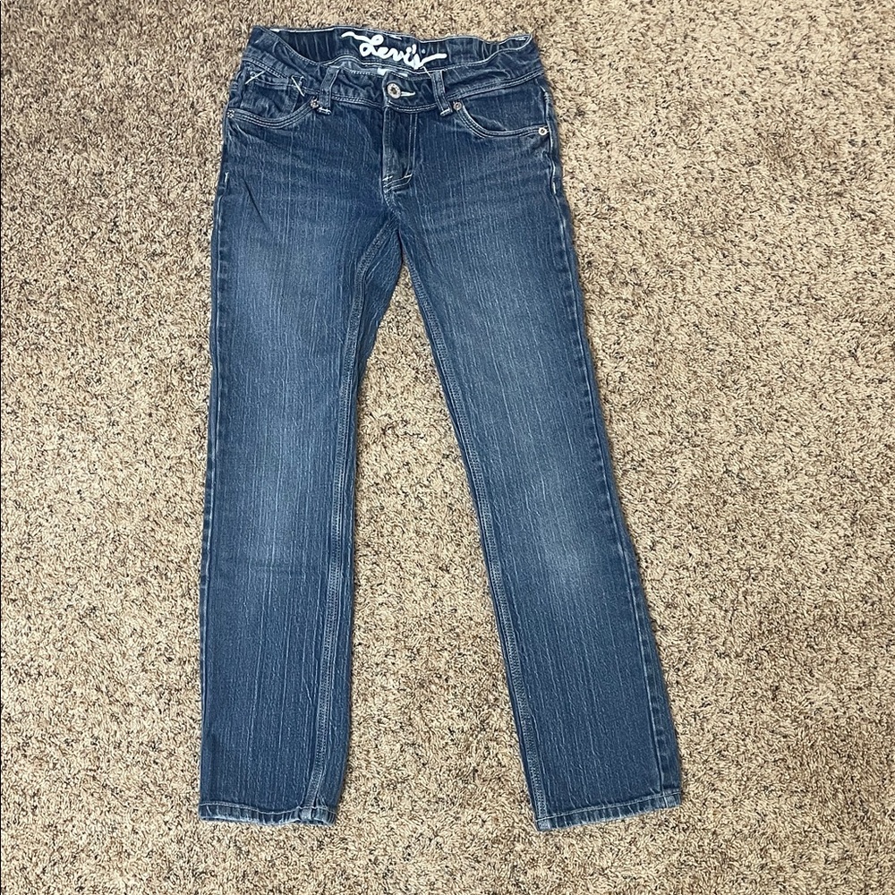 Girls straight leg Levi's Jeans